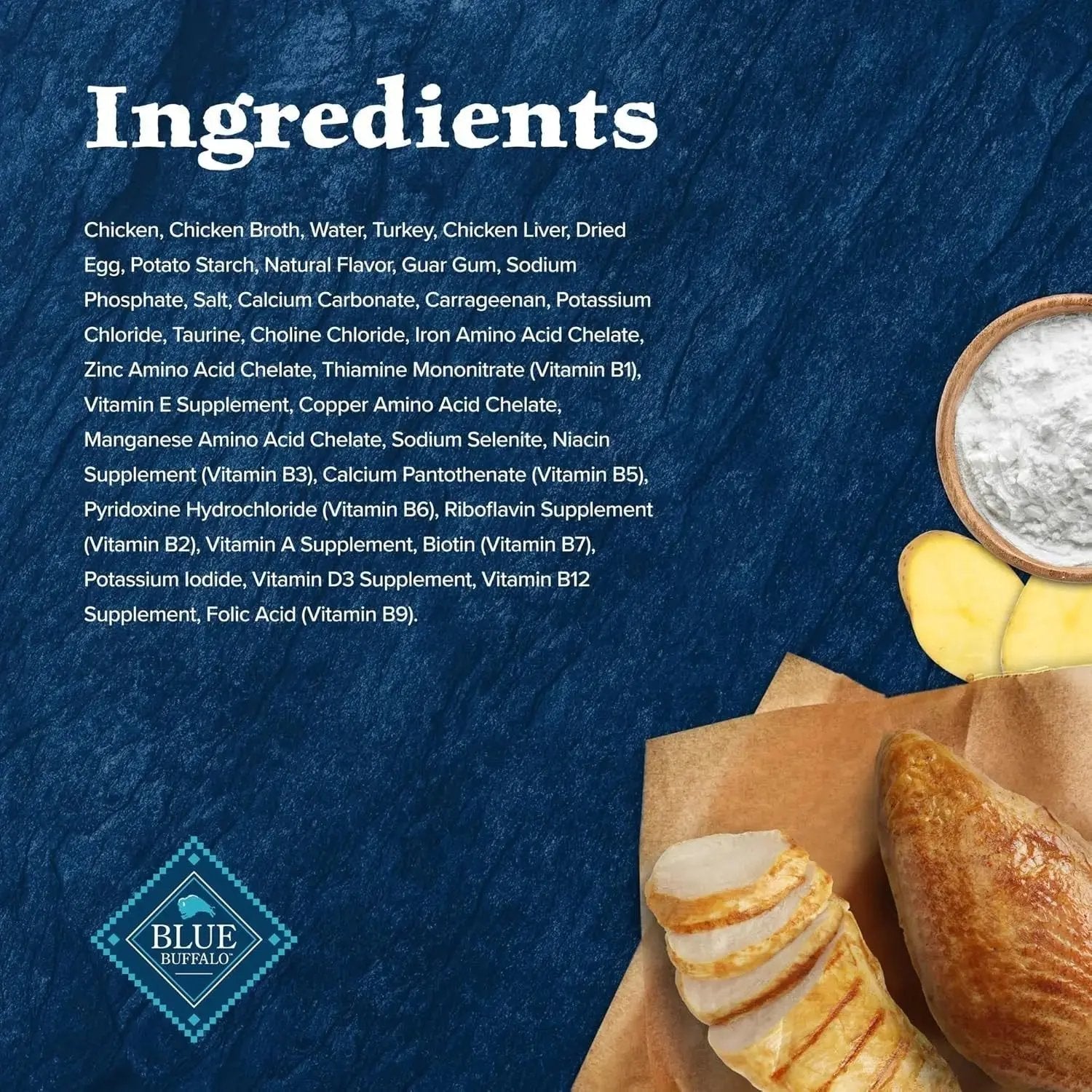 Blue Buffalo Wilderness Wild Delights Minced Natural Wet Cat Food, Chicken & Turkey in Tasty -Ê Blue Buffalo